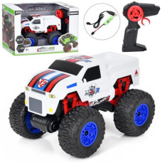 Джип 333-23165B (12шт) р/к2,4G, акум, 24см, колеса гумові(надувні), USBзарядне, в кор-ці, 36-23-20см