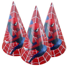 Ковпак Людина павук на червоному 15436