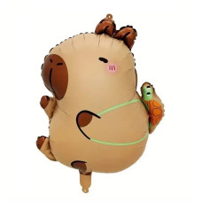 Фольгована фігура Китай Капібара с черепахою 15264