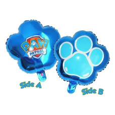 Фольгована кулька (фігура) Лапа синя, щенячий патруль 13868