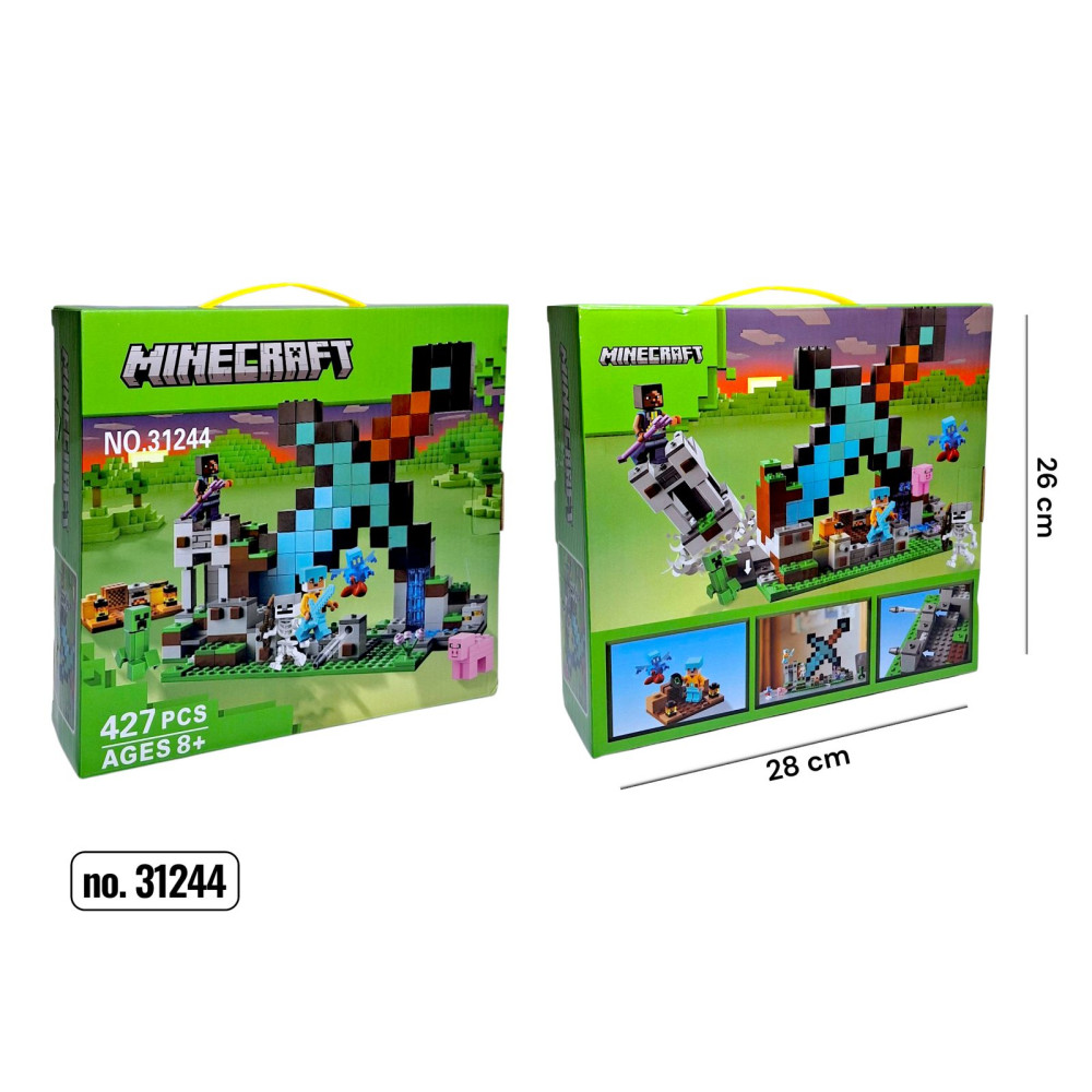 КОНСТРУКТОР MINECRAFT 31244 (427 ДЕТ)