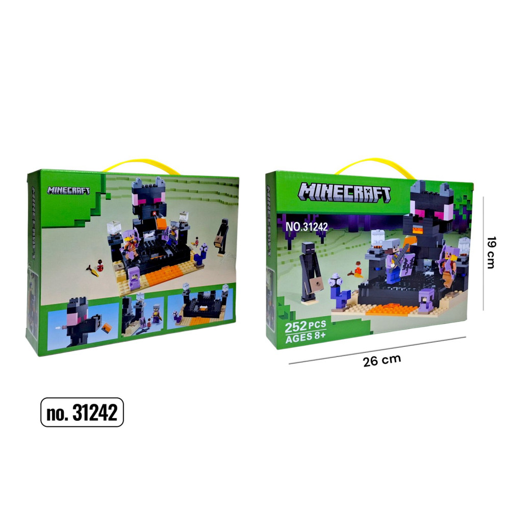 КОНСТРУКТОР MINECRAFT 31242 (252 ДЕТ)