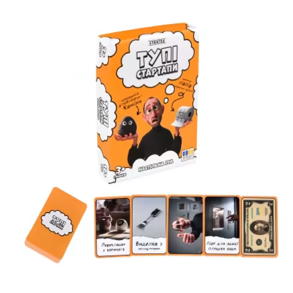Настільна гра Strateg Тупі Стартапи (30957)