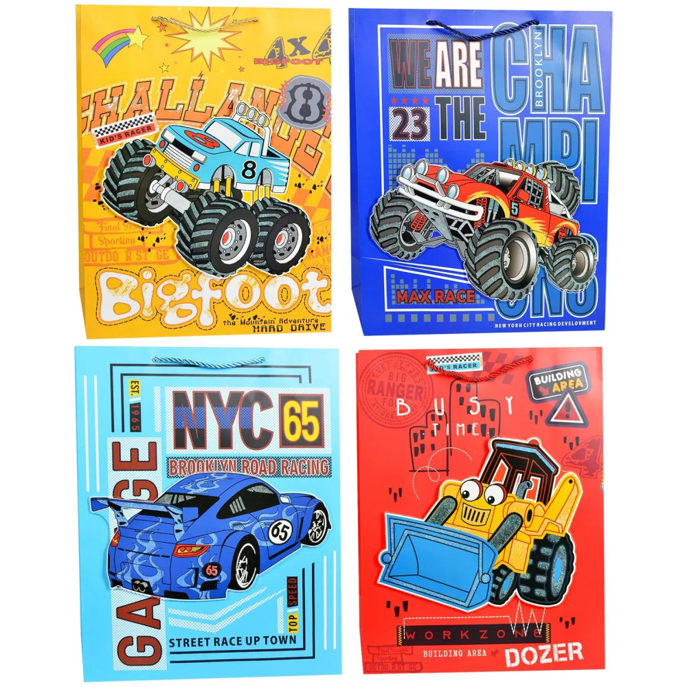 Подарунковий паперовий пакет M (25x32x11 см) 5041M