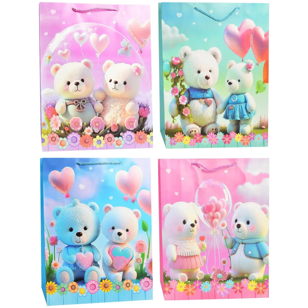 Подарунковий паперовий пакет L (31x42x12 см) 534L