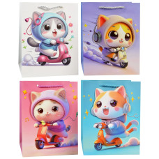 Подарунковий паперовий пакет L (31x42x12 см) 647L