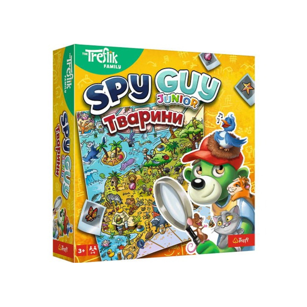 Trefl Настільна гра Spy Guy Тварини 03043
