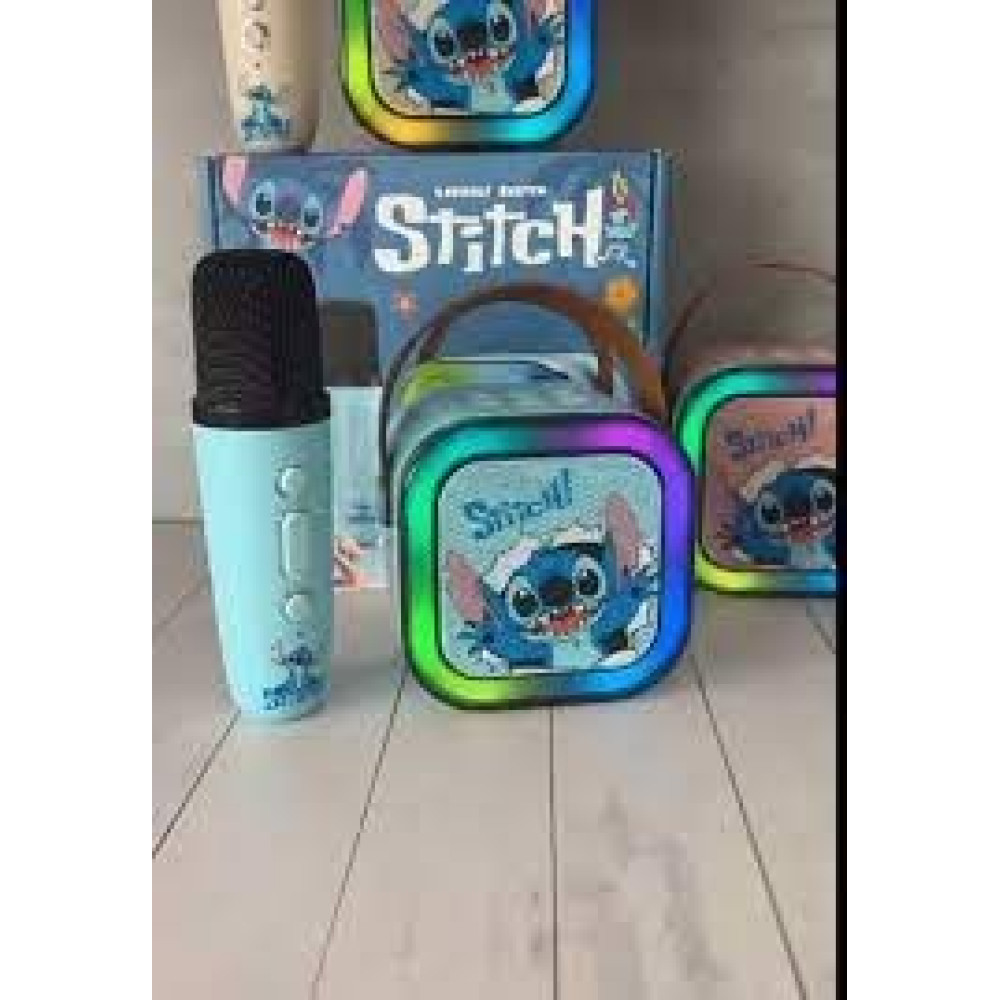 ПОРТАТИВНА КОЛОНКА З КАРАОКЕ Стіч  МІКРОФОНОМ 1 шт  K12D