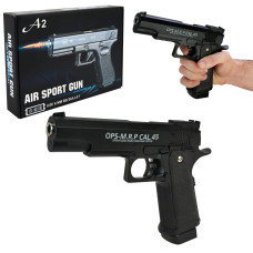 Пістолет мет. арт. A2-1 (36шт) у короб. 25*18*4,5 см