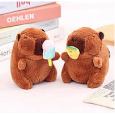 М'яка іграшка в кульку з іграшкою Капібара  35 см