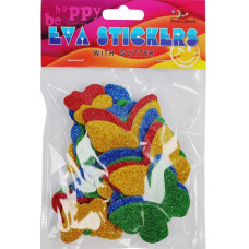 Наліпки з Фоамірану з глітером, близько 28 шт 235020