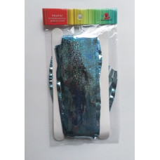 Завіса святкова голограма 1,0х2,0 м PCUR-HOLO-03 світло-блакитний