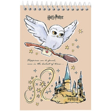 Блокнот Kite Harry Potter А6 48 аркушів нелінований верхня спіраль (HP25-196)
