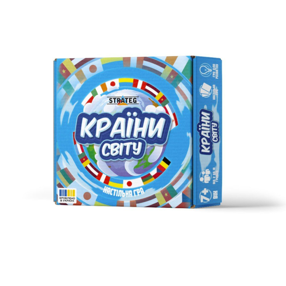 Настільна гра Strateg Країни світу (30952)