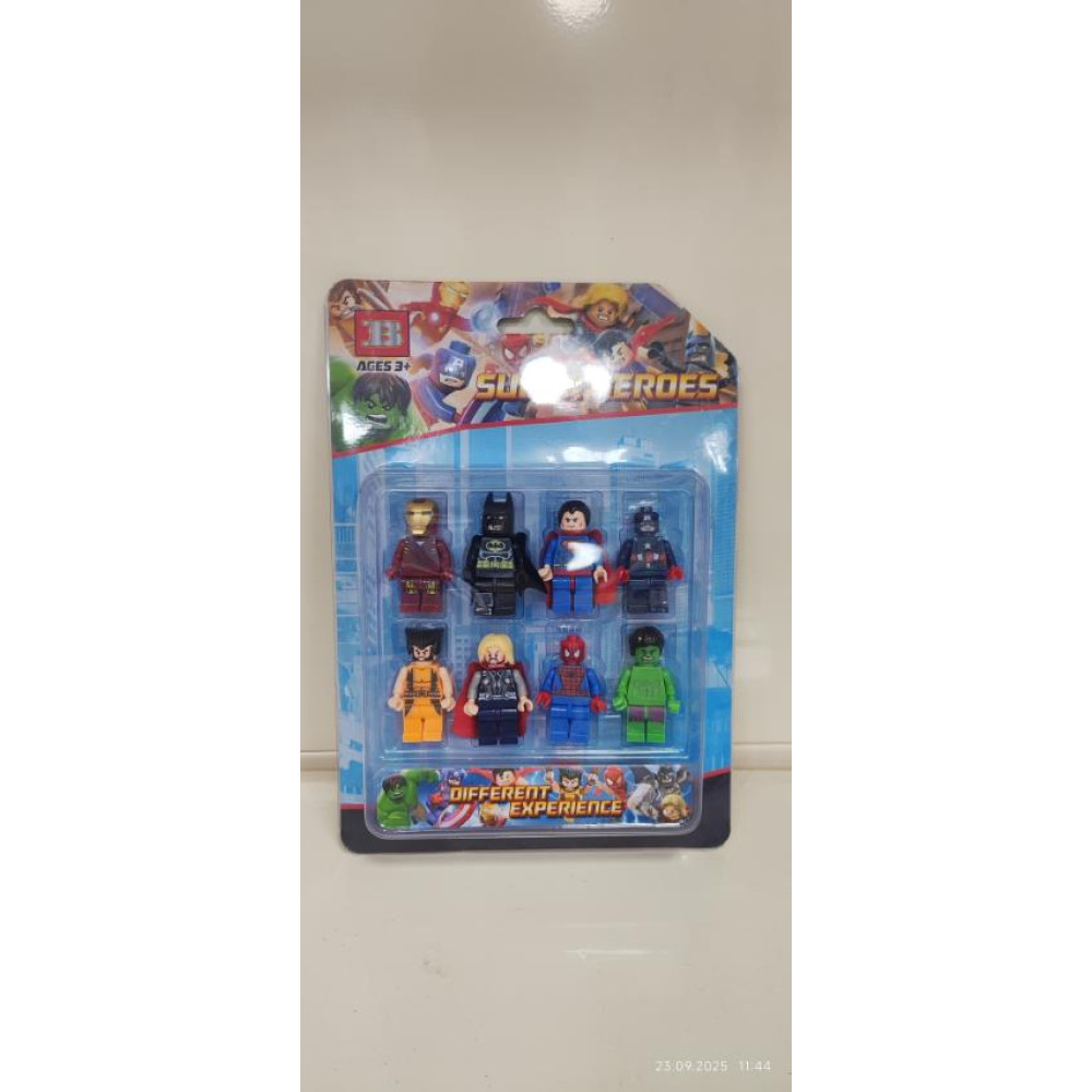 Набір Фігурок Супер герои 8 шт 33602