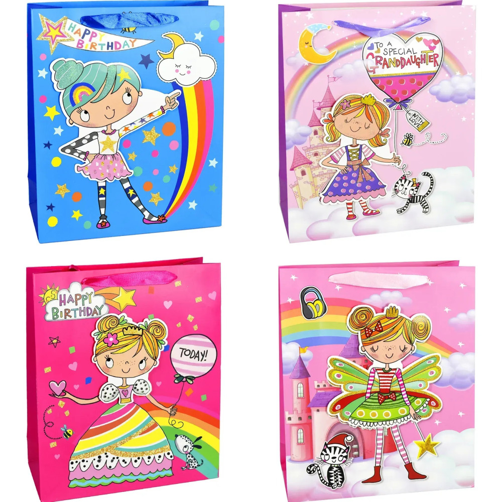 Подарунковий паперовий пакет M (25x32x11 см) 364M