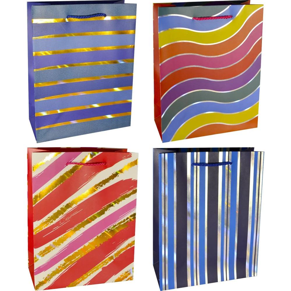 Подарунковий паперовий пакет S (18x23x8 см) 4391S