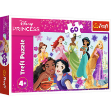 Пазли "60" Disney Princess Принцеси в дії Trefl 17409