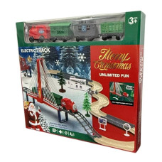 Потяг різдвяний електричний “Merry Christmas” 47*42*6 (модель 9263-2C) (24 шт)