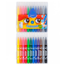 Фломастери MARCO Super Washable 12 кольорів (1633-12)