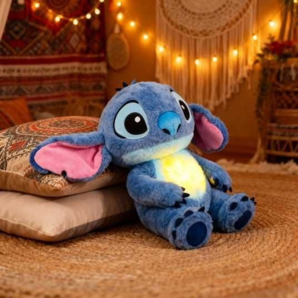 М'ЯКА ІГРАШКА НІЧНИК ДИХАЮЧИЙ Сидячий  32см СТІЧ 4 режими ABC-696