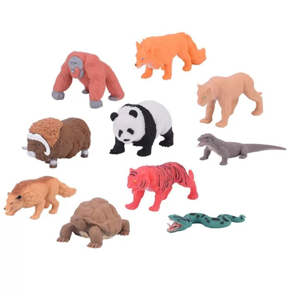 Стретч-іграшка у вигляді тварини – ВАРТОВІ ДИКОЇ ПРИРОДИ (в диспл.) 58/CN24