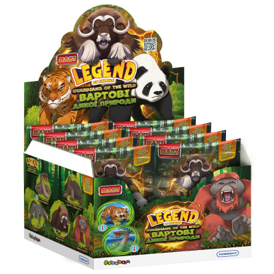 Стретч-іграшка у вигляді тварини – ВАРТОВІ ДИКОЇ ПРИРОДИ (в диспл.) 58/CN24