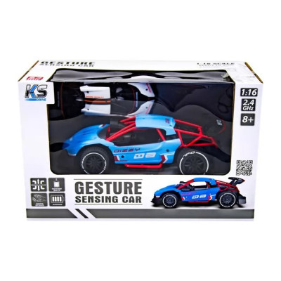Автомобіль GESTURE SENSING з р/к та з сенсорним керуванням - DIZZY (блакитний, акум.3,7V, 1:16) SL-285RHB