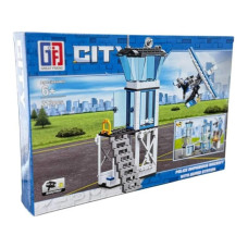 Конструктор CITY 123-550 “Поліцейська вежа з вертолітним майданчиком, 213дет, 33*22*5