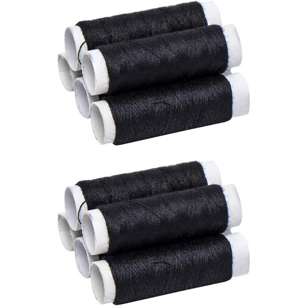 Набір ниток чорних, 10 штук X4-98 (87768)