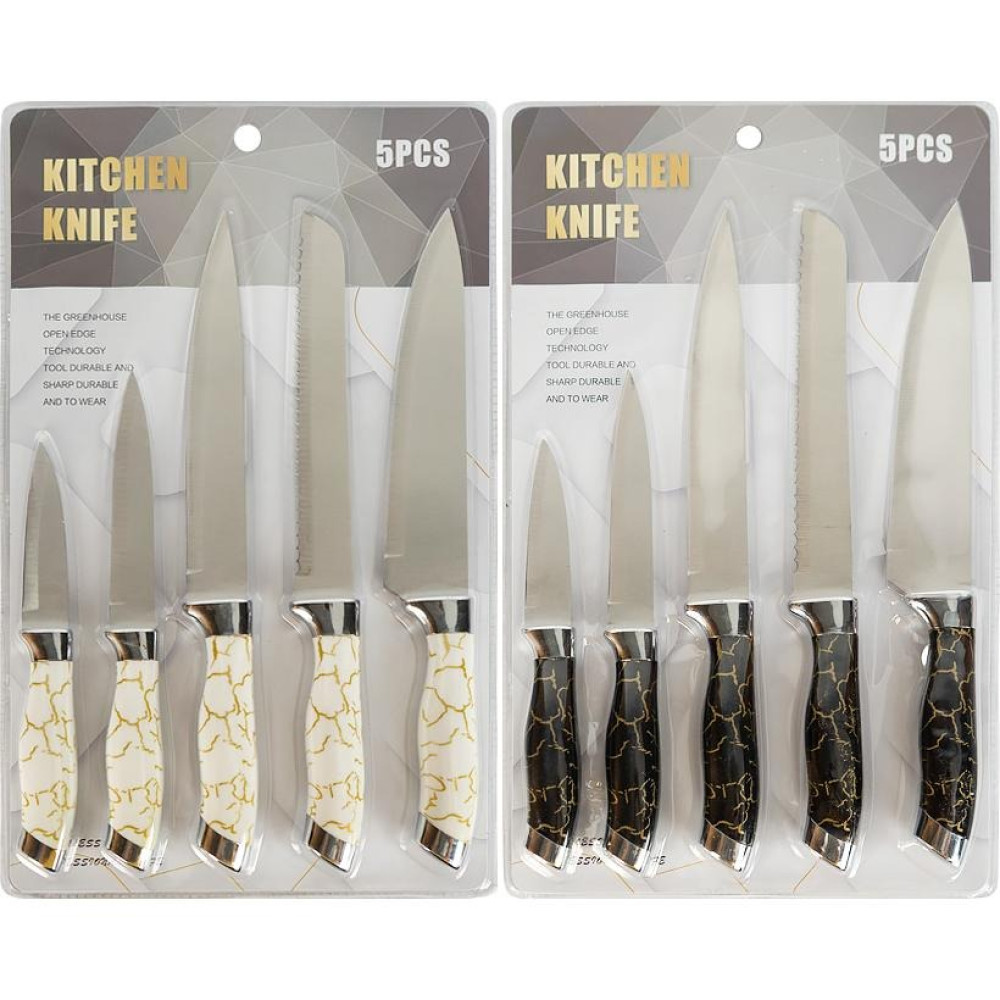 Набір кухонних ножів, 5 предметів DK-5000B (122866)