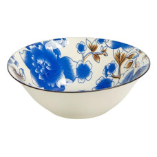 Тарілка глибока керамічна 7-ка з візерунком D 17,5x7,5 см 500 мл 6895-45 (123554)