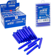 Капсули до пір'яної ручки "пише-стирає" сині 5406 (115538)