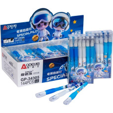 Ручка "пише-стирає" 34305 синя (121118)