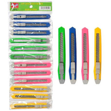 Ніж канцелярський 804 13x2см лезо 9 мм (50440)