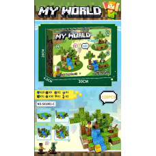 Конструктор магнітний "Minecraft", 120дет  в кор-ці,SX1001-C