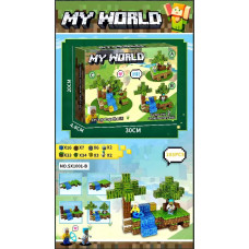 Конструктор магнітний "Minecraft", 103дет  в кор-ці,SX1001-B