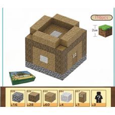 Конструктор магнітний "Minecraft", 110дет  в кор-ці, K773348