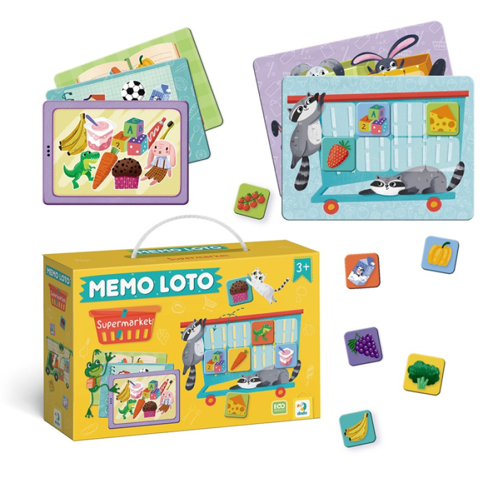 Мемо Лото «Супермаркет» 301228