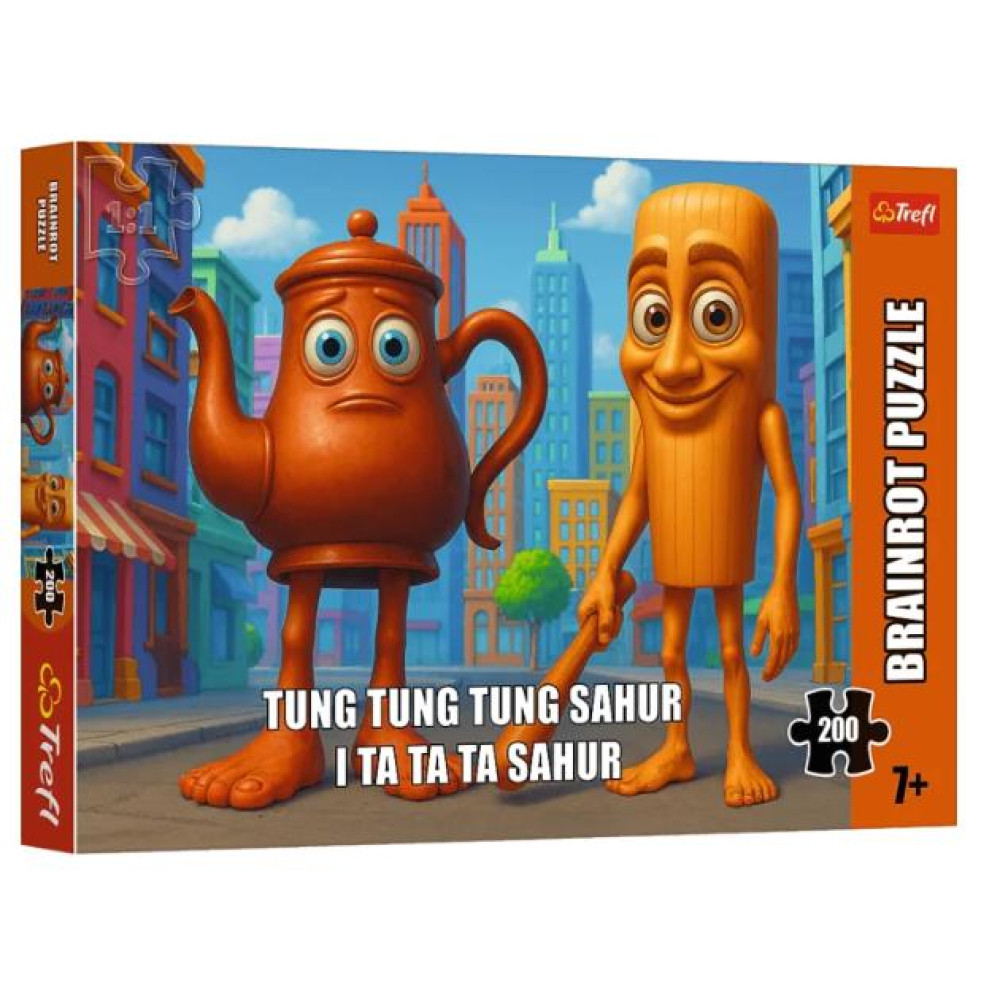 Trefl Пазли "200 BrainRots Tung Tung Sahur"33646