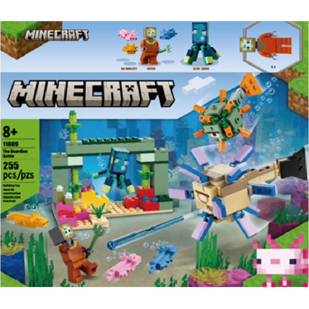КОНСТРУКТОР MINECRAFT 255 дет MLD-66