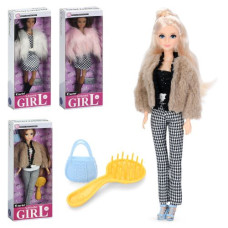 Лялька 92066-E-F (60шт) 30см, шарнірна, 4 види, в кор-ці, 12-32-5см