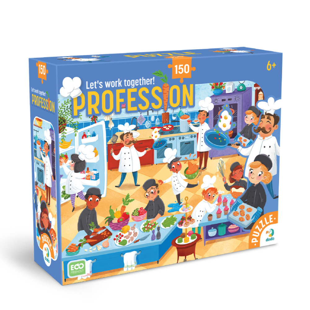 Пазл «Професії. Кухар» 300700