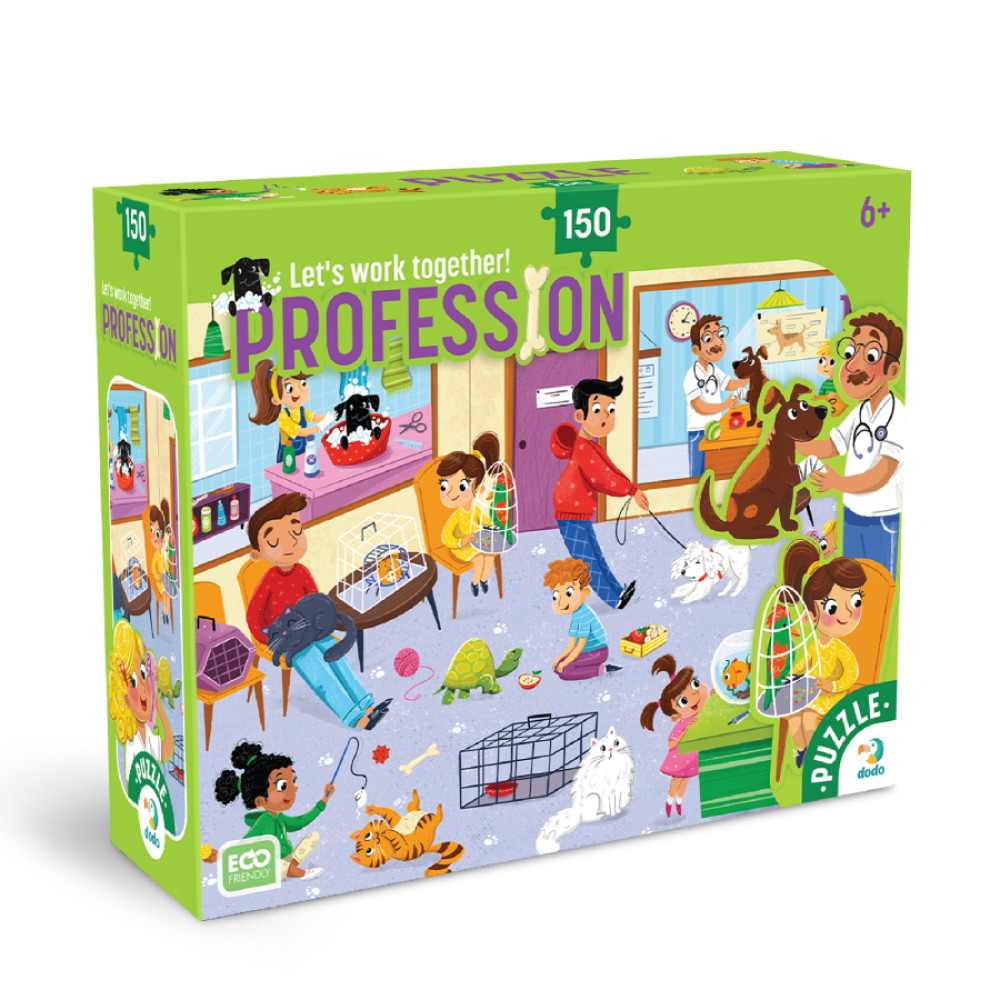 Пазл «Професії. Ветеринар»300701