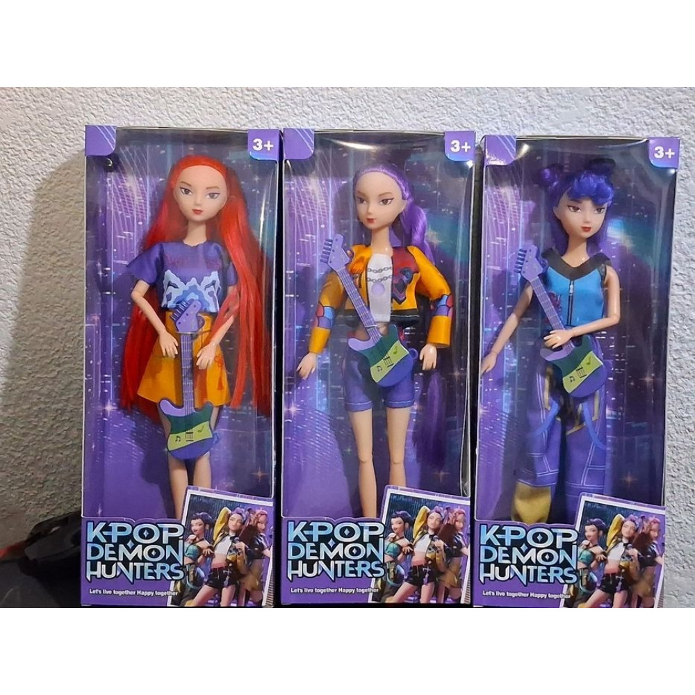 Лялька в коробці   Kpop Demon Hunters 40см