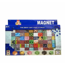 Конструктор магнітний "Minecraft",60 дет  в кор-ці,