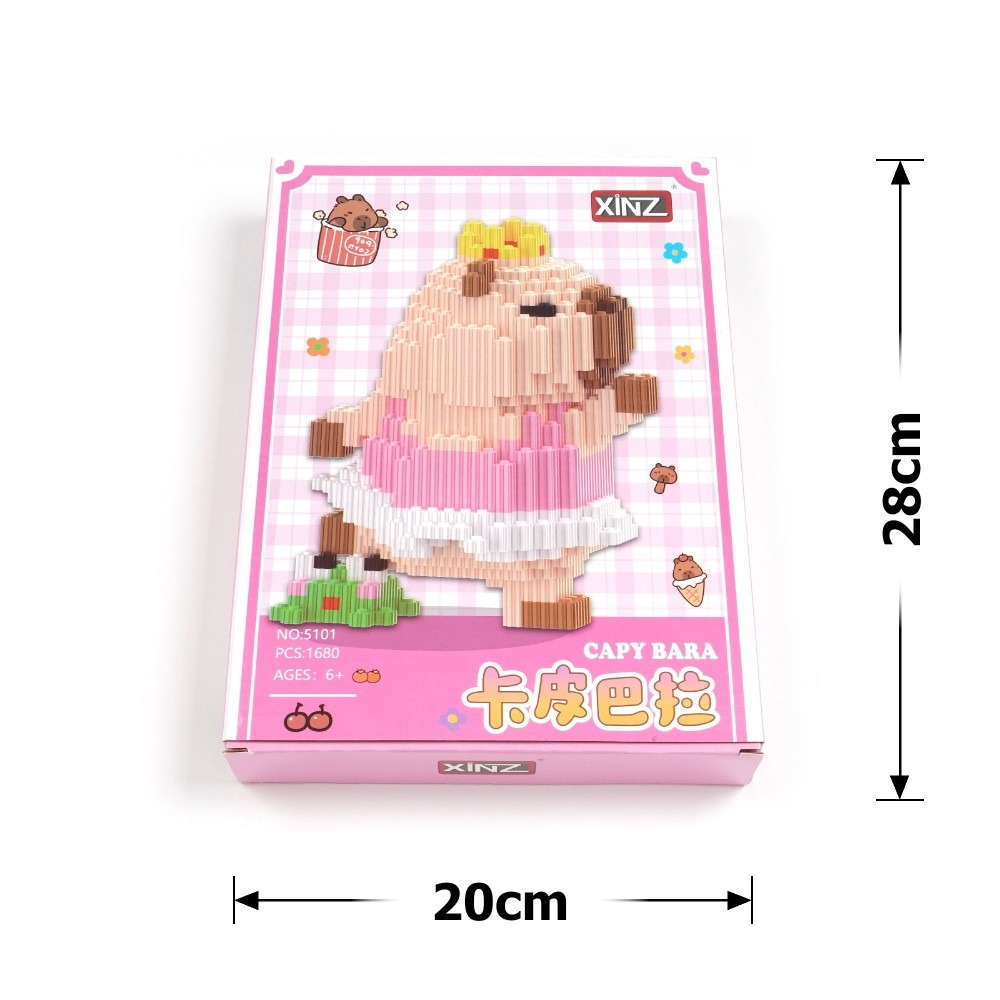 Kонструктор Капібара 1680 дет 5101