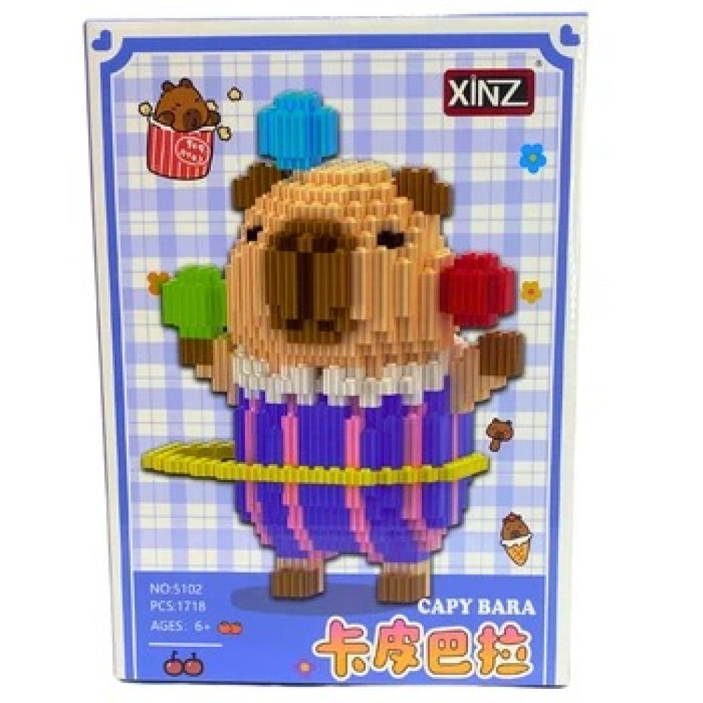 Kонструктор Капібара 1718дет  5102
