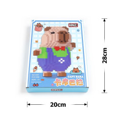 Kонструктор Капібара 1498дет 20*28см 5097