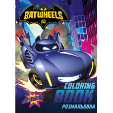 Розмальовка зі стікерами WB Batman: Batwheels LCB39